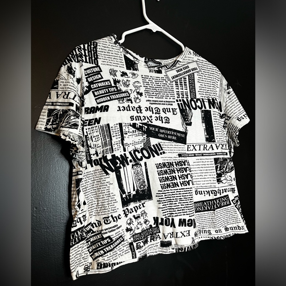 Zara News Struck TShirt - Picture 5 of 6